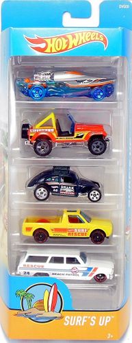 Hot Wheels Surf's Up 5pak na Arena.pl
