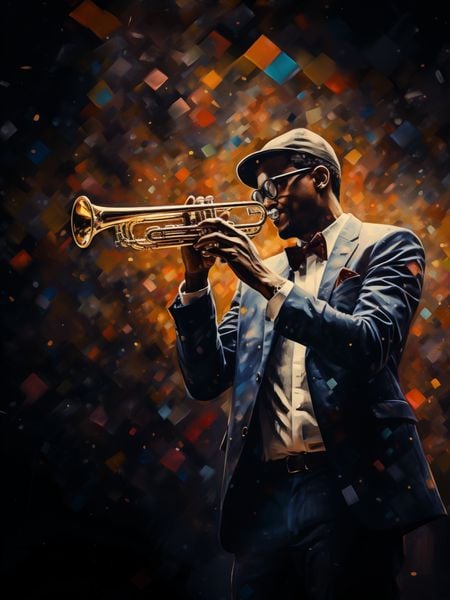 Plakat 60x80cm Symfonia na Trąbce zdjęcie 1