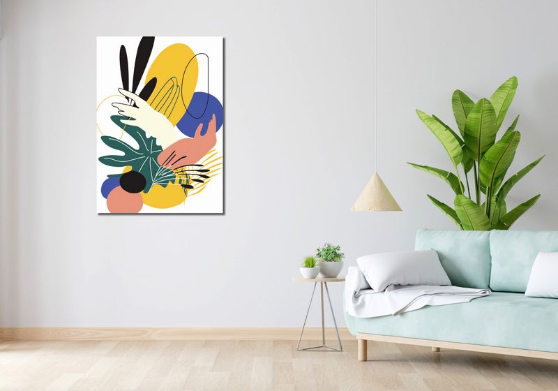 Obraz 70x100cm Dotyk Tropików zdjęcie 2