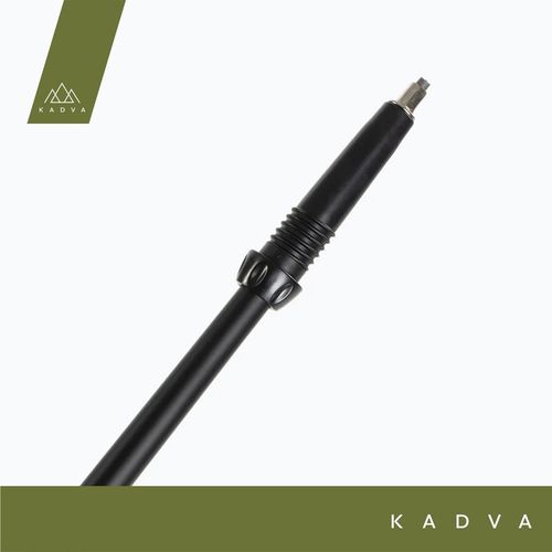 Kije nordic walking KADVA Raylan szary 115 cm Lekkie Karbon Włókno szklane na Arena.pl