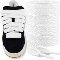 Sznurówki 15mm Bardzo Szerokie Sznurowadła Grube Fat Laces 150 cm