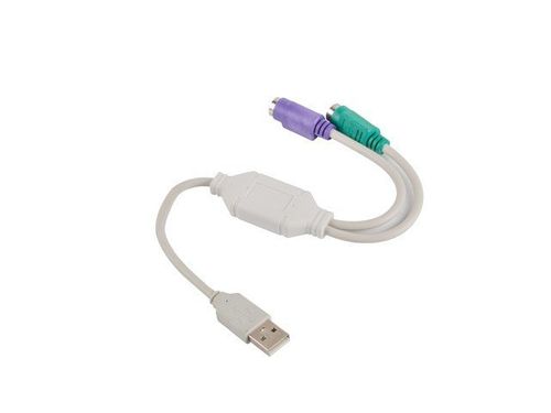 Adapter USB -> PS/2 x2 biały na Arena.pl