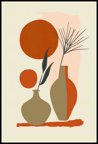 Plakat 67,5x100cm Wazy w Czerwieni na Arena.pl
