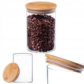 KADAX Pojemnik Szklany Przyprawy Makaron Z Pokrywką Słoik 1040ml