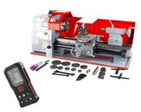 TOKARKA do METALU UNIWERSALNA PRECYZYJNA mini mała 230V stołowa dalmierz
