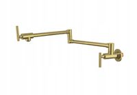 Bateria BERG Pot Filler 830135BG Jasny złoty