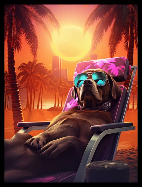 Plakat 30x40cm Lato w Stylu zdjęcie 2