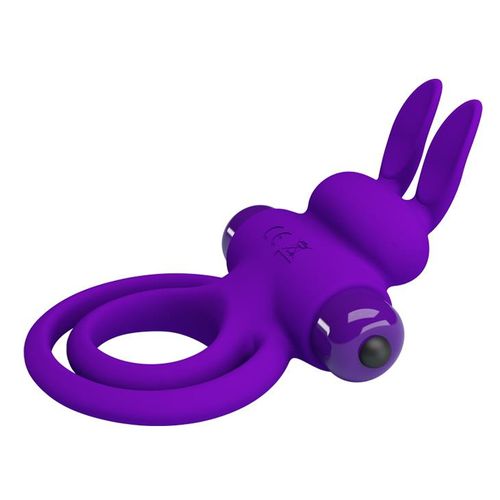 PRETTY LOVE - VIBRANT PENIS RING III 10 Functions Purple na Arena.pl