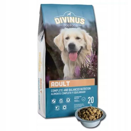 DIVINUS ADULT Karma sucha dla psa owczarek labrador golden witaminy 20kg na Arena.pl