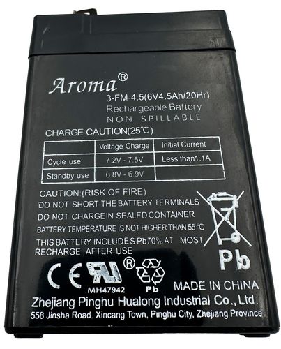 AKUMULATOR 6V 4.5AH na Arena.pl