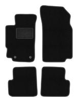 Dywaniki welurowe LUX Peugeot 406 1995-2004 czarne z mocowaniami