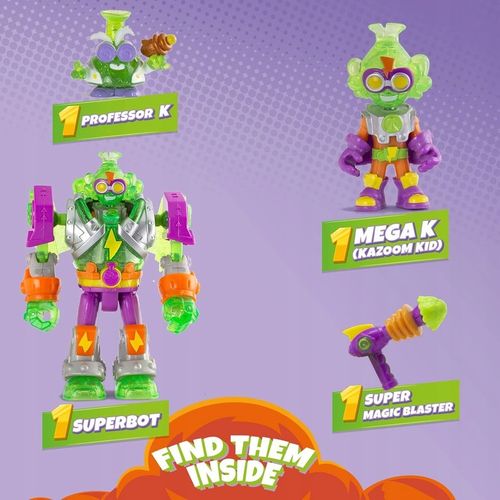 SUPERTHINGS MEGA K SUPERBOT ROBOT FIGURKA ZŁOCZYŃCY + AKCESORIA na Arena.pl