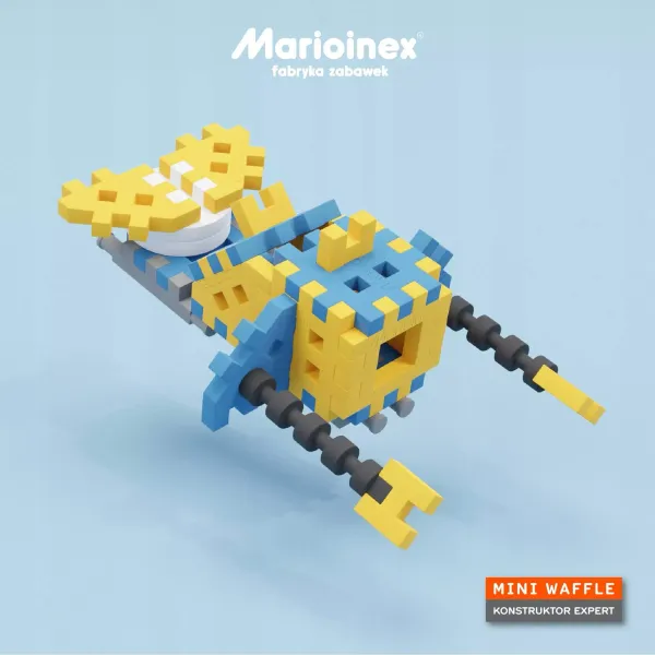 Klocki Mini Waffle. Konstruktor expert (141 elementów) zdjęcie 13