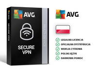 AVG Secure VPN Multidevice • 10 urządzeń • 1 rok