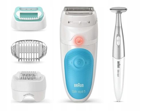 Depilator Damski Braun Silk-épil 5 5-810 na mokro na sucho GOLARKA TRYMER na Arena.pl