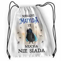 Plecak Dla Matyldy Szkolny Worek Torba Z Nadrukiem Ze Zdjęciem