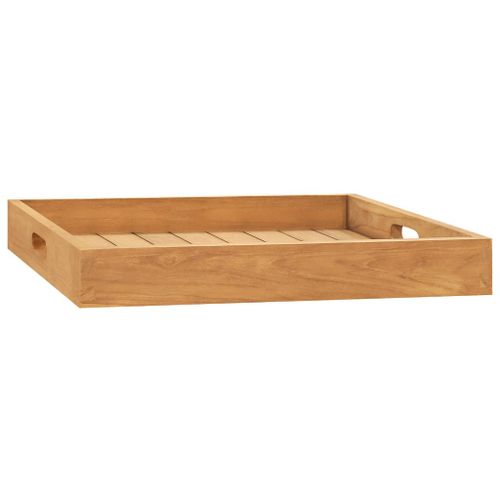 Taca, 50x50 cm, lite drewno tekowe na Arena.pl