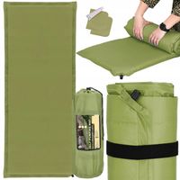 MATA SAMOPOMPUJĄCA KARIMATA 180x50cm MIĘKKA ZIELONA GRUBA POKROWIEC MATERAC