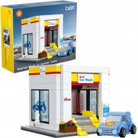 KLOCKI CADA SHELL MYJNIA SAMOCHODOWA 294 ELEMENTY BUDYNEK