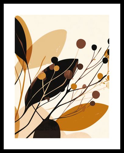 Plakat 50x65cm Jesienne Sylwety na Arena.pl