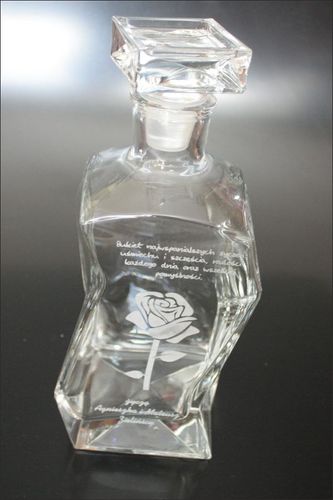 KARAFKA z grawerem prezent dla DZIADKA dedykacja na Arena.pl