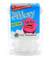 Cukierki Miętowe Ksylicuksy 13 g - Bezglutenowe, Wegańskie, Bez Cukru