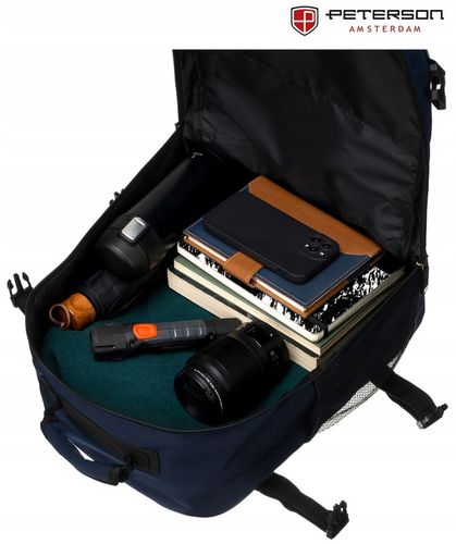 Plecak podróżny kabinowy podręczny pojemny do samolotu Wizzair 40x20x30 na Arena.pl