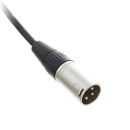 Kabel przewód DMX do świateł oświetlenia XLR XLR 10 m 110 Ohm 3 pin Czarny na Arena.pl