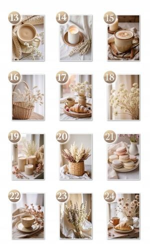 OBRAZY BOHO ZESTAW 3 PLAKATÓW W RAMIE DEKORACJE DO SALONU SYPIALNI na Arena.pl