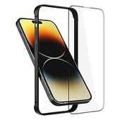 Etui metalowy bumper iPhone 14 Pro Max 6,7” + szkło ochronne