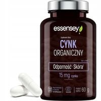 CYNK Organiczny FORTE 15 MG Glukonian ODPORNOŚĆ SKÓRA WŁOSY PŁODNOŚĆ TESTO