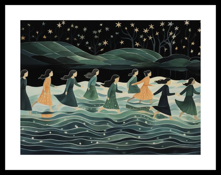 Plakat 40x30cm Nocna Procesja zdjęcie 3