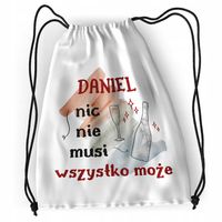 Plecak Dla Daniela Sportowy Szkolny Worek Torba Z Nadrukiem Ze Zdjęciem