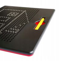 TABLICA MAGNETYCZNA KULKI 714 SZTUK WZORNIKI DO RYSOWANIA DUŻA XXL