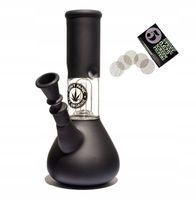 Fajka wodna bongo szklane ICE Don't Panic Black Czarna z Filtracją