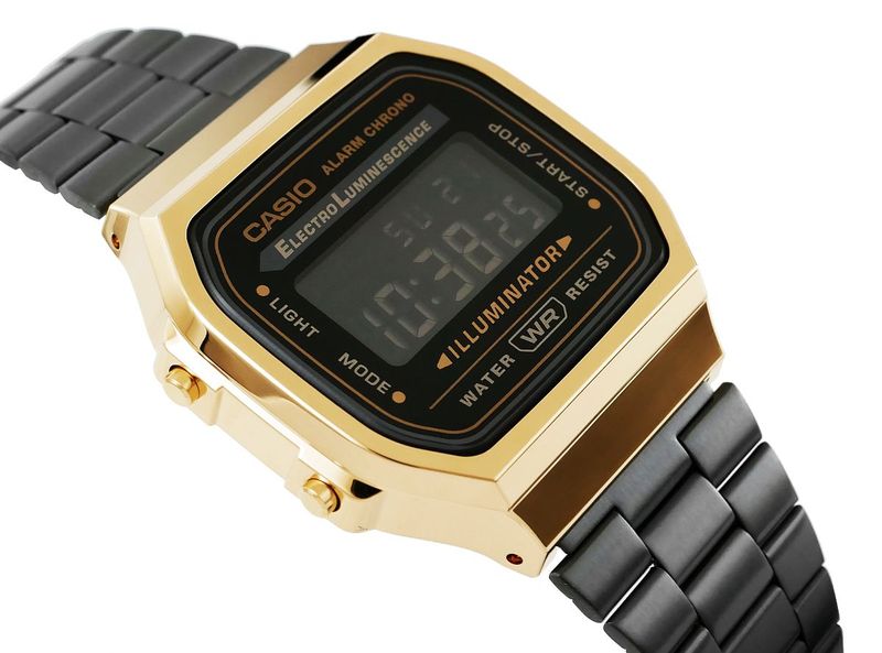 Zegarek Męski CASIO A168WEGB-1BEF + BOX zdjęcie 3