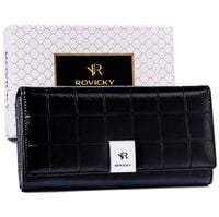 portfel damski skóra+pu rpx-27a-3-7998 black