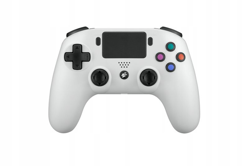 kontroler do ps4/pc pad flashfire bluetooth p201w - biały zdjęcie 2