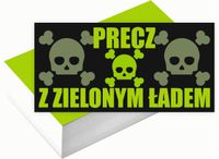 Wizytówki firmowe 100szt szeroki wybór wzorów ZIELONY ŁAD