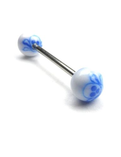 Męski piercing kolczyk do języka Estilo Sabroso Es01375 na Arena.pl