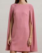 Lauren Ralph Lauren sukienka kolor różowy mini prosta 253855210 EU42