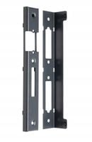 Kaseta + elektrozaczep do furtki 40x17 antracyt