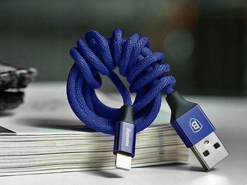 Kabel Baseus Yiven Lightning 120cm 2A - niebieski na Arena.pl