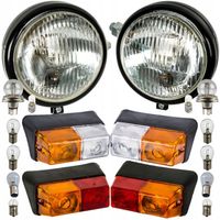 T-25 WŁADIMIREC T25 LAMPY ZESTAW LAMP REFLEKTORÓW PRZÓD TYŁ BOKI ŻARÓWKI