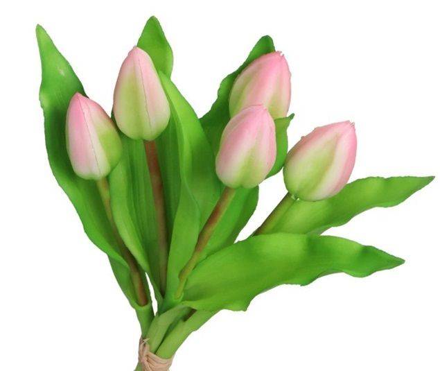 TULIPANY BUKIET TULIPANÓW GUMOWE GUMOWANE JAK ŻYWE zdjęcie 3