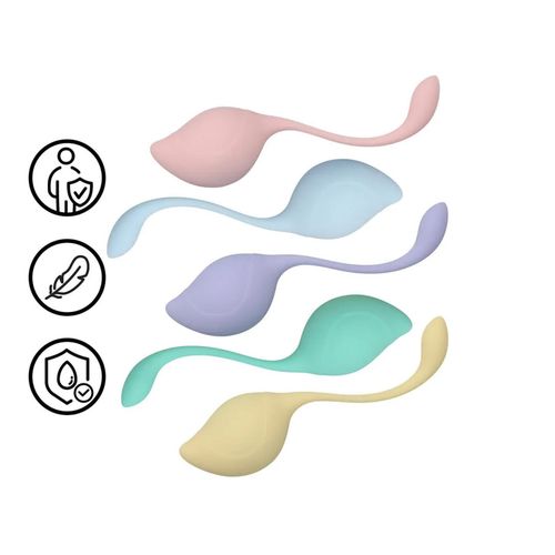 Pelvic Stem Kegel Kit - Multicolor na Arena.pl