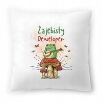 Poduszka Dla Dewelopera Na Urodziny Prezent Z Nadrukiem Ze Zdjęciem