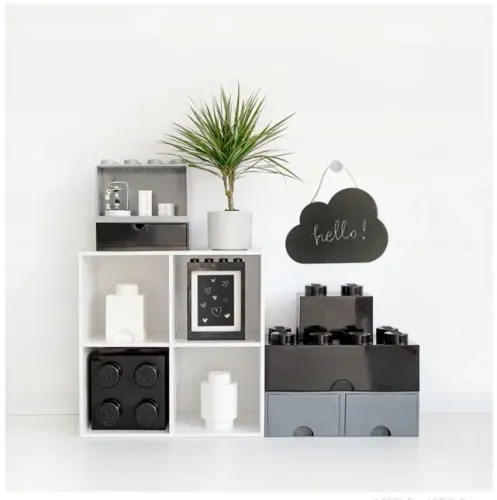 LEGO 40041733 Pojemnik na klocki 4x2 czarny na Arena.pl