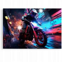 Obraz 60x40 samochody motor cross aprilla enduro cyber punk futurystyczny