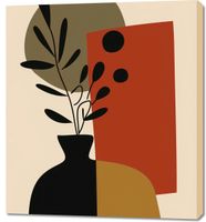 Obraz 90x100cm Dynamika Kompozycji